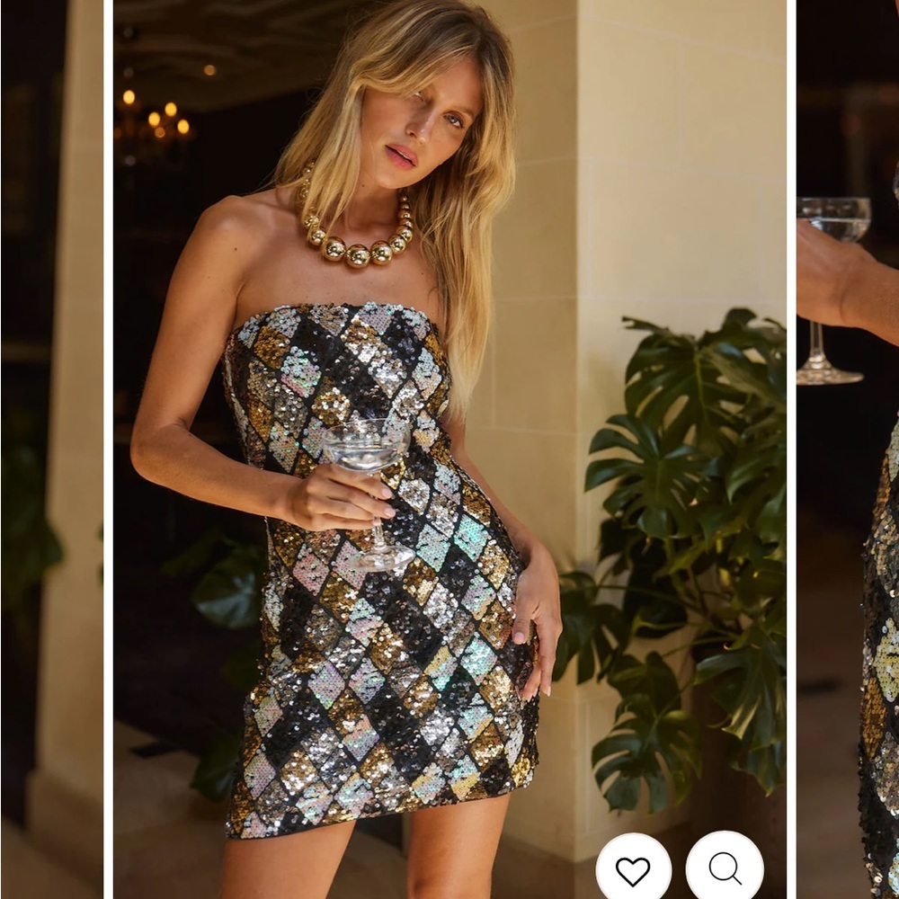 Madeline Sequin Mini Dress